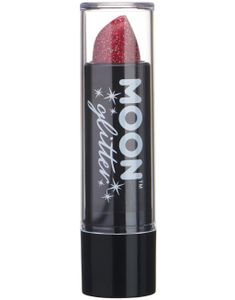 Rød Leppestift med Glitter