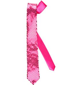 Glitrende Rosa Slips med Paljetter