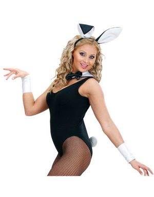 Bunny Sett i Svart og Hvitt - 5 Deler