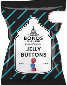 Jelly Buttons - Bonds of London 105 gram (UK)
