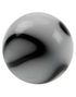 Marble Ball - Hvit Akrylkule