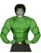 Hulken Inspirert Grønn Muskeldrakt til Voksen
