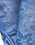 Kul Tights med Hodeskalle og Blomster 