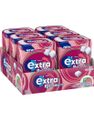 6 stk Extra Refreshers Vannmelon og Bringebær Tyggegummi Boks - Hel Eske 402 gram