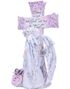 Weave in Faith - Håndmalt Englefigur med Kors 26 cm