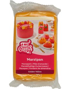 Funcakes Marsipan - Golden Yellow / Gyllengul 250 gram