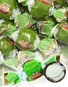 1 kg Crispo Praline Ricotta & Pear - Sjokoladepraliner med Ricotta og Pæresmak