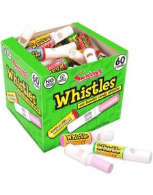 60 stk Swizzels Whistles 360 g - Hel Eske