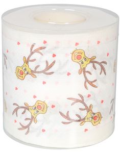 Toalettpapir / Dopapir med Rudolf-motiv