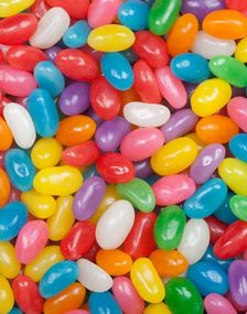 1 kg Zed Candy Assorted Jelly Beans - Gelebønner med 8 Forskjellige Frukt- og Bærsmaker
