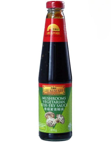Mushrooms Vegetables Stir Fry Sauce - Woksaus med Grønnsaker og Sopp - Lee Kum Kee 510g (Kina)