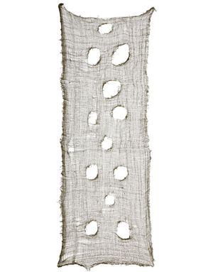 Mørk Grå Netting til Dekorasjon 300x60 cm