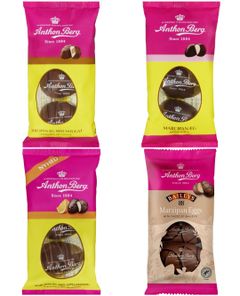 Taste Them All - Anthon Berg 3 pk Marsipanegg - Fire Smaker - Pakketilbud