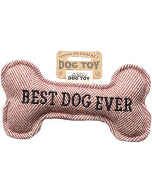 Best Dog Ever - Leketøy for Hund med Lyd - 20 cm