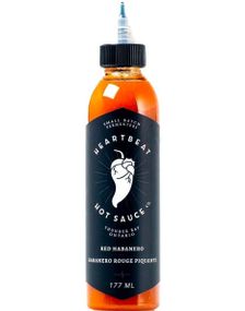 Heartbeat Hotsauce Red Habanero - Sterk Smakfull Habanerosaus 177 ml