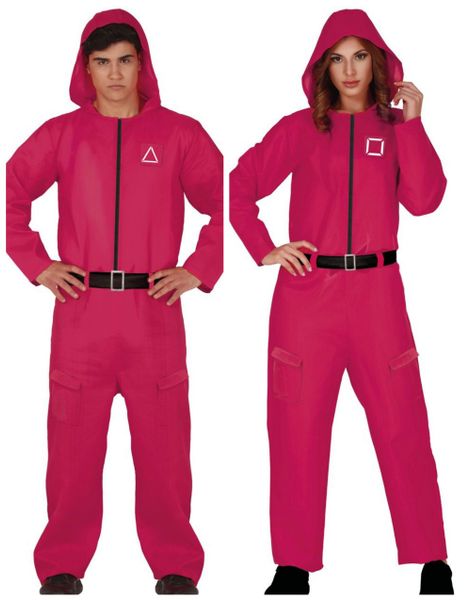 Parkostyme - Squid Game Inspirert Jumpsuit Kostyme