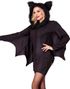 Flaggermus Kostymekjole med Hette