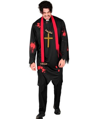 Zombieprest Herrekostyme