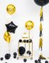 18th Birthday - Rund Gullfarget Folieballong 45 cm