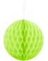 Limegrønn Honeycomb Ball - VELG STØRRELSE 10-20 cm