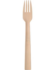 50 stk Miljøvennlige Gafler i Bambus 17 cm