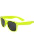 Kostymebriller i Wayfarer-Stil - Neon Gule