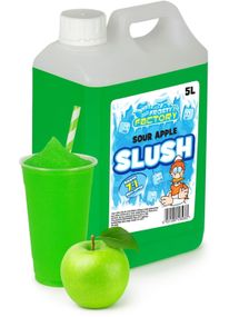 1817337600_1Sour Apple Slush-Konsentrat - 40 liter Ferdig Slush - Crazy Factory