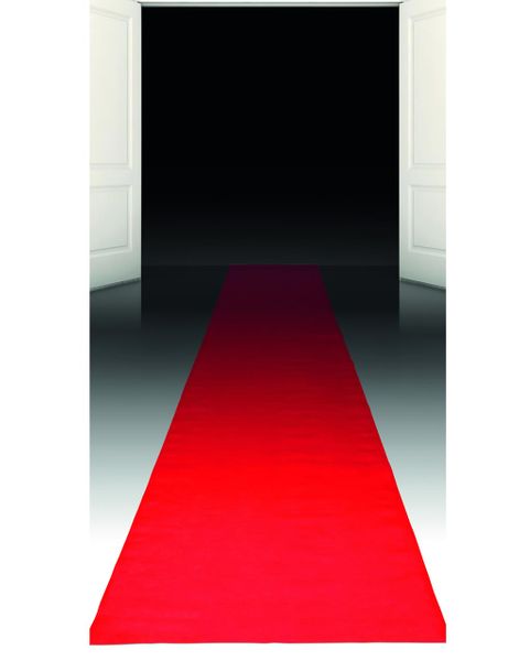 450x60 cm Rød Løper - VIP Party
