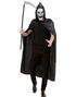 Grim Reaper Kostymesett med Kappe, Maske og Ljå