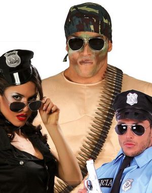 Politi Pilot Briller