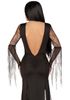 Spooky Beauty - Addams Family Morticia Inspirert Kostyme til Dame