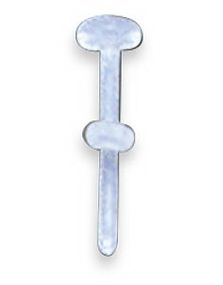 Tunge Hard Retainer gjennomsiktig 1,6 x 16 mm
