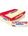 20 stk Nestle Milkybar - Hvit Sjokoladeplate - Hel Eske 1,8 kg