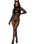 Sexy Leopard Catsuit - OneSize