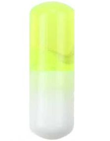 Pille Gul - 5x14 mm Akrylkule til 1,6 mm stang