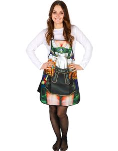 Morsomt Oktoberfest Forkle til Dame
