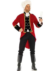 Red Coat Captain - Kaptein Kostyme til Voksen
