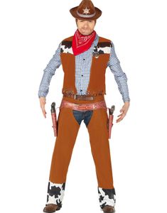 Cowboy Kostyme til Mann