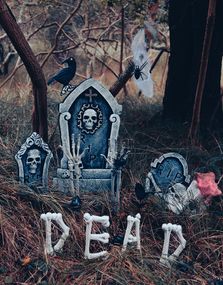 Gravstein Dekorasjonssett - 24 deler