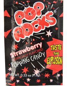 Pop Rocks Popping Candy med Jordbærsmak (USA Import)