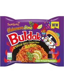 Samyang Buldak Habanero Lime Hot Chicken Flavor Ramen 130 gram