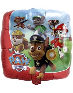Folieballong 43x43 cm - Paw Patrol