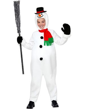 Komplett Snømannkostyme til Barn