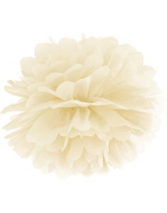 Kremfarget Pom Pom 35 cm