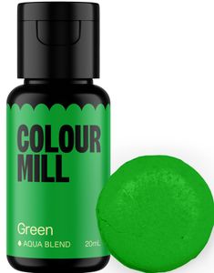 Colour Mill Grønn Vannbasert Matfarge - 20ml