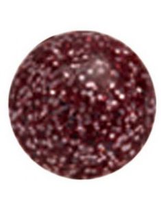 Glitrende Rosa - 3 mm Akrylkule til 1,2 mm stang