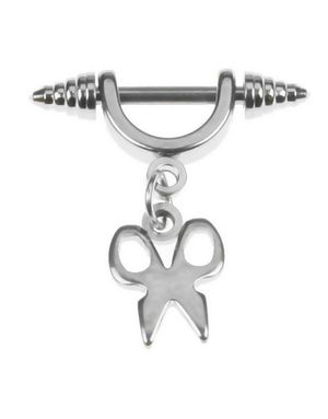 Scissor Silver Tragus/Helix - Strl 1.2 x 6 mm
