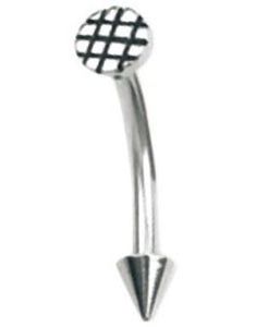 Spiker - 1.2 x 8 mm Øyenbrynspiercing