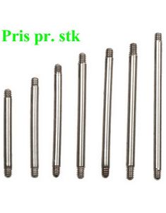 Blank Rett Stang i Titan til 1,6 mm Kule