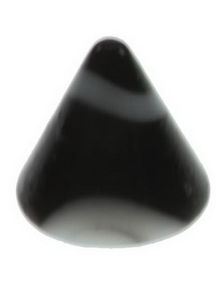 Marble Spike - Svart Akrylkule